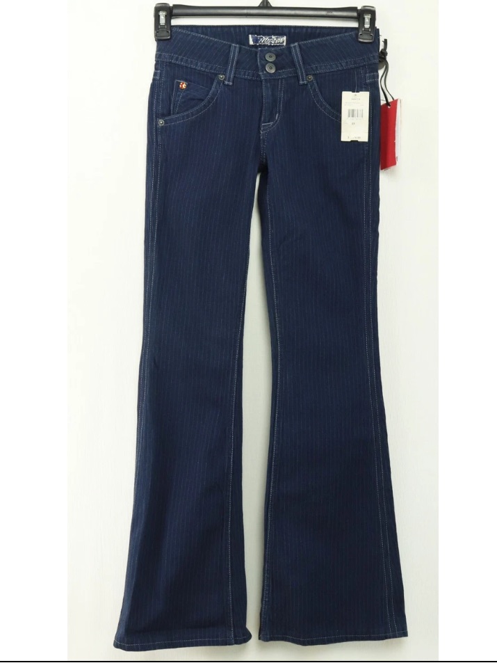 Hudson Y2k Pinstripe Jeans